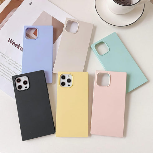Cocomii Rectangle Case for iPhone 11, Luxury Slim Matte Soft Touch, Microfiber Lining, Mint Green