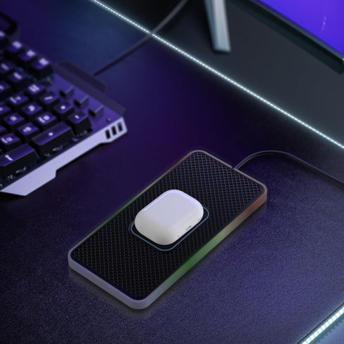 Wireless Charger for Car, Fast Charging Pad for Multiple Devices, Adapter for AirPods iPhone15/14/13/12 Pro/Max