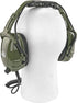 Earmuff Headphones Compatible with iPhone & Scanner - Ideal for Impact Sports like Hunting, NASCAR, Construction