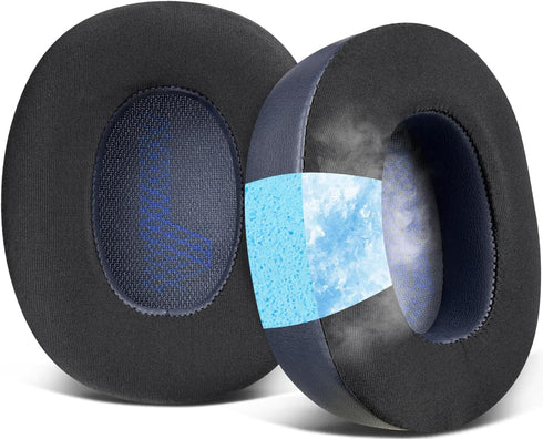 SOULWIT Cooling Gel Replacement Ear Pads for JBL E65, Live 650, Live 660 Over-Ear Headphones, Earpads Cushions with