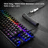 GUNMJO Pro Custom Coiled USB C Cable, 1.5M, Carbon Black, for Gaming Keyboards, Double-Sleeved, Detachable Metal