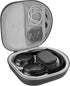 Geekria Shield Hard Shell Case for Bose QuietComfort 45, 35 II, & Gaming - Dark Grey Travel Bag with Cable Storage.