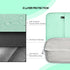 Mint Green Laptop Sleeve Case 15.6 16 Inch, Water-Resistant Shockproof Carrying Cover with Accessory Pocket for HP,
