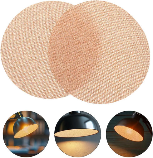 6.29In ULDIGI Round Ceiling Light Cover Anti-Glare Lampshade Diffuser Plate for Chandelier and Pendant Lighting Soft