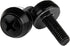 StarTech.com M5 x 12mm Screws, 50 Pack, Black, M5 Mounting Screws for Server Rack & Cabinet