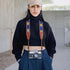 Padwa Lifestyle Sun God Camera Strap, 2" Full Grain Leather Ends, Vintage Sun Face Camera Straps for Photographers