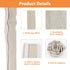 Hkoaodeo 2 6 Fabric Cord Cover, Pcs Feet Chain Cable Sleeve, Chandelier Lighting Wire Cord Cover for Lamps Light
