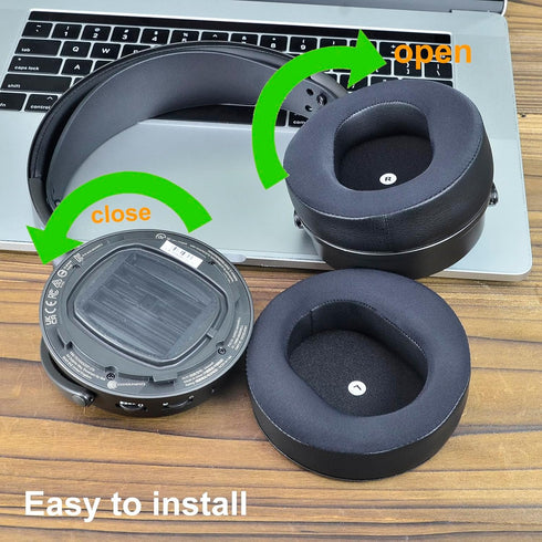 Maxwell Cushions, Cooling Gel Replacement Earpads Compatible with Audeze Maxwell Headphones, Noise Isolation Foam