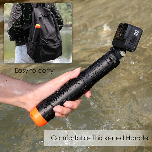 YALLSAME 13 12 11 10 9 8 6 5 4, EK7000, 4 1 Floating Selfie Stick for GoPro Hero Mini Max Fusion Session, DJI OSMO