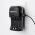 Amazon Basics Rechargeable Battery Charger for AA & AAA Ni-MH Batteries with USB Port, Portable, Travel-Friendly