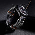 22mm Leather Vintage Bracelet Bands Compatible with Garmin Venu 2/Venu 3/Vivoactive 4 & Samsung Galaxy Watch 3/46mm