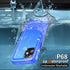 Cozycase Waterproof Case for iPhone 12 Pro Max - Full Body Rugged Dustproof Shockproof Cover with Built-in Screen