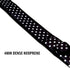 USA Gear TrueSHOT Neoprene Camera Neck Strap - Padded with Pockets and Quick Release Buckles (Polka Dot)