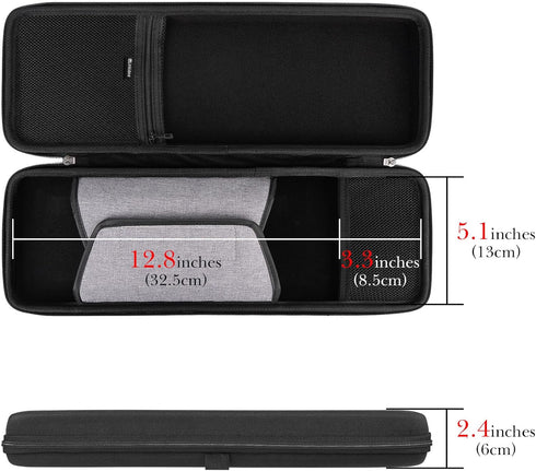 Linkidea Hard Travel Keyboard Case for Compact 60% Keyboard and Mouse, Compatible with Razer Huntsman Mini