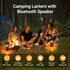 Outdoor Bluetooth Speaker, IP65 Waterproof Wireless Speaker with 3 Light Modes, Portable Gift for Camping and Parties