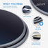 DigiCharge 2 75mm Dashboard Disk Pads for Garmin Drive, DriveSmart, Nuvi, Tomtom GO, Comfort & Cell Phone Mounts