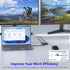 Closs 2 4K@60Hz 4K@30Hz. USB C to Dual HDMI Adapter, Docking Station Dual Monitor, Type C to HDMI Splitter