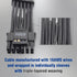 Premium Sleeved 12VHPWR PCI-e 5.0 16Pin to Triple 8-Pin GPU Power Extension Cable (F04-303BK)