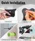 Speaker Wall Mounts for Q930B Q930C Q990B Q990C SX, 3mm Thickened Brackets, 4.33 x 3.54 in