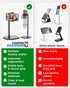 Cooper Cases ChatStand, Night Black, Height Adjustable Portable Stand for Desk, Compatible with Smartphones