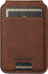 PASNEW 17 for iPhone Case,Compatible with Magsafe Wireless Charging Card Holder Wallet Leather Shockproof Protection