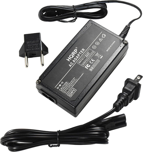 HQRP AC Adapter Compatible with Canon CA-560, ZR Series, Optura 100MC 200MC, PowerShot G1 G2 G3 G5 G6