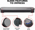 GOgroove Computer Speaker Mini Soundbar - USB Powered PC Sound Bar with Easy Setup, Wired AUX, Volume Control Knob