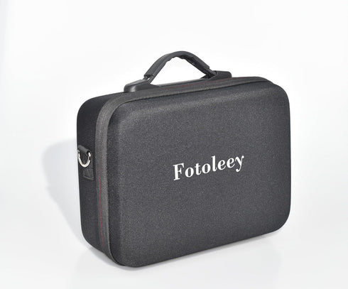 Fotoleey Carrying Case for Insta360 X4 Camera, Fits Waterproof Case and Selfie Stick, with Strap & Handle, EVA Material