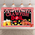 YCUCUEI 72x43inch Crawfish Boil Theme Backdrop Lobster Seafood Banner Background BBQ Beer Outdoor Party Decorations