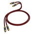 Hagietek 2 Systems,3.2FT RCA Audio Cable Audiophile Gold Plated Stereo Braided Subwoofer Cable Oxgen Free Copper