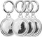DDJ 4 Pack Waterproof Airtag Holder, Clear Anti-Scratch Protective Case for Dog Collar, Luggage, Keys