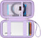 Canboc Carrying Case for Polaroid Hi-Print 2nd Gen Bluetooth 2x3 Pocket Photo Printer, Purple (Case Only)