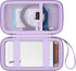 Canboc Carrying Case for Polaroid Hi-Print 2nd Gen Bluetooth 2x3 Pocket Photo Printer, Purple (Case Only)