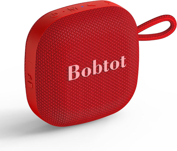 Bobtot Portable Bluetooth Speakers, Wireless IPX7 Waterproof Mini Speaker with 16H Playtime, Loud