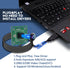 IFWATER 120 60fps 10.2Inch 3.3ft/1m USB Camera Module Degree Wide Angle Lens High Speed Mini Webcam for Industrial