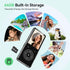 AGPTEK 64GB MP3 M7 1.8 inch 128GB Player with Bluetooth, Music Player with Speaker and FM Radio, Touch Buttons