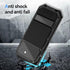 Heavy Duty Protection Case for iPhone 15, Built-in Lens Screen Protector, Rugged Stand, 360 Full Body Military Grade,