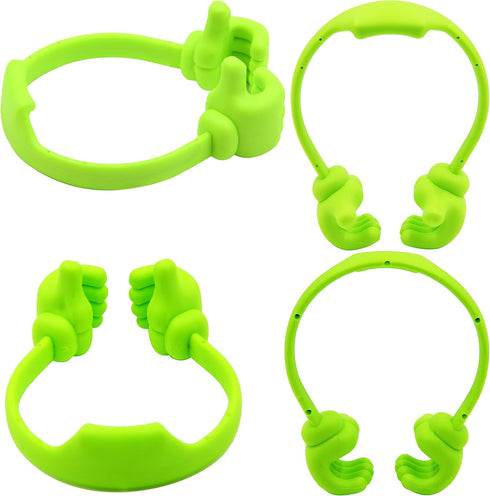 Honsky Cell Phone Tablet Stands (Pack of 5), Thumbs-up Holder, Multi-Angle Smartphone Mount Cradle for Desk