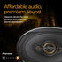 PIONEER TS-A301TW, 20mm Dome Component Tweeter Car Speaker, Precise Upper Range, Clear Sound Quality, Easy
