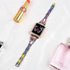 Butterfly Bands for Apple Watch 38mm 40mm 41mm, Dressy Shiny Diamond Metal iWatch Bands for Women, Stylish Jewelry Strap