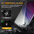 3 Pack Privacy Screen Protector + 3 Pack Camera Lens Protector for Samsung Galaxy A53, Anti Spy Tempered Glass
