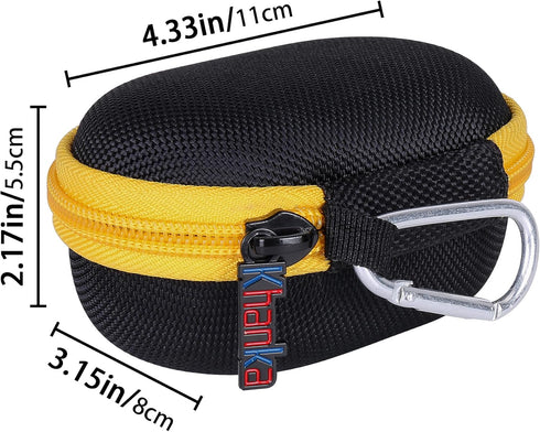 khanka Hard Case Replacement for noxgear 39g/DEWALT Jobsite (DCR008) USB-C Rechargeable Bluetooth Speaker (Case Only)