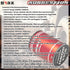 RCXAZ 3650 3.175mm 6600KV 1/10 TRX4 SCX10 (6600KV) Metal Brushless Motor Shaft Waterproof for RC High Speed Off-Road