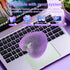 elec Space 10m Wireless Bluetooth Mouse, Silent and Stylish Heart-Shaped Mouse for Laptop, PC - Range (Purple)