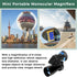LIUQIJIA 8x20 Portable Monocular Telescope Mini Pocket Zoom Monocular Telescope Compact High Powered Adults Waterproof