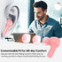 MOZOTER Bluetooth 5.3 Wireless Earbuds, Noise Cancelling with 4 Microphones, In-Ear Headphones with Charging Case,