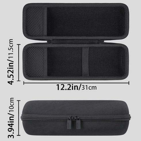 co2CREA Hard Case Replacement for Sony ULT Field 1 Wireless Ultra Portable Bluetooth Speaker (Black Case)
