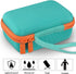 co2CREA Hard Case for Yoto Mini 2024 Edition Kids Audio Music Player, Teal Case Holds Up to 36 Audiobook Cards