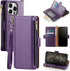 Antsturdy Wallet Case for iPhone 15 Pro Max?RFID Blocking? PU Leather Flip Phone Case for Men and Women with Strap,