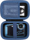 khanka Carrying Case Replacement for Fujifilm FinePix XP140/XP130/XP120/XP90 Waterproof Digital Camera (Blue)
